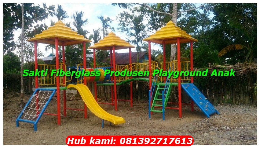 Produsen jual playground anak indoor-outdoor semarang terbaru
