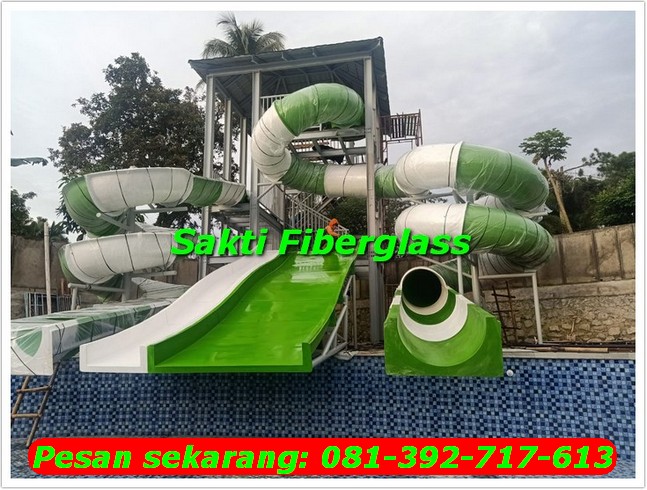 Toko Jual Perosotan Waterboom Kolam Renang Fiberglass Jambi murah